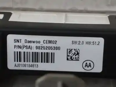 Second-hand car spare part interior light for citroen c3 elle oem iam references 9825205380  aj0106184613