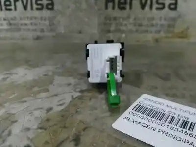 Second-hand car spare part multifunction switch for citroen c3 elle oem iam references 98125550zd  