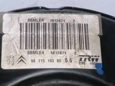 Peça sobressalente para automóvel em segunda mão servo freio por citroen c3 elle referências oem iam 9811514380  