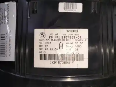 Second-hand car spare part dashboard for bmw x1 (e84) 2.0 turbodiesel cat oem iam references a2c53387909 918736901 709200857