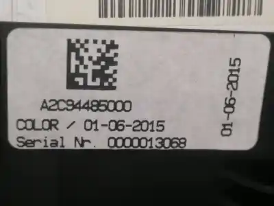 Peça sobressalente para automóvel em segunda mão quadrante por toyota auris (_e15_) 1.4 d-4d (nde150_) referências oem iam 83800f2d70  a2c94485000