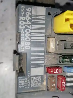 Second-hand car spare part fuse box unit for peugeot expert tepee 2.0 hdi fap cat (rhg / dw10uted4) oem iam references 9664706080  bsmr0300