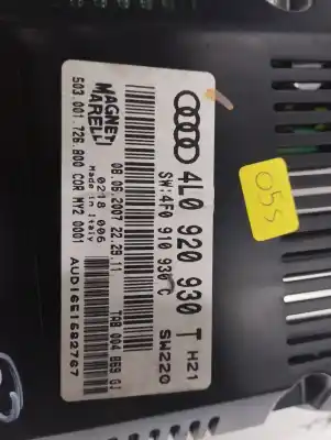 Автозапчасти б/у приборная доска за audi q7 (4l) 3.0 v6 24v tdi ссылки oem iam 4l0920930t  