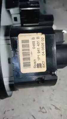Second-hand car spare part headlights switch for seat leon (1p1) reference oem iam references 1p1941431b 5p0919094a 04062602 Second-hand car spare part headlights switch for seat leon (1p1) reference oem iam references 1p1941431b 5p0919094a 04062602
