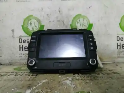 Peça sobressalente para automóvel em segunda mão sistema de áudio / rádio cd por kia carens iv 1.6 gdi referências oem iam 96550a4101ca