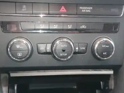Second-hand car spare part climate control for seat leon (5f1) style oem iam references 5f0907044d