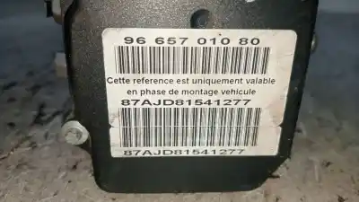 Peça sobressalente para automóvel em segunda mão abs por peugeot partner tepee 1.6 hdi / bluehdi 75 referências oem iam 9665701080  