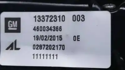 Second-hand car spare part interior left tailgate light for opel meriva b 1.6 cdti dpf oem iam references 460034366 13372310 0287202170