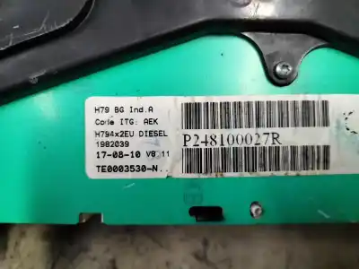 Peça sobressalente para automóvel em segunda mão quadrante por dacia duster ambiance 4x2 referências oem iam p248100027r  