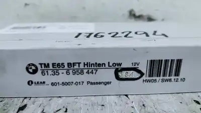 Peça sobressalente para automóvel em segunda mão módulo eletrônico por bmw serie 7 (e65/e66) 745i referências oem iam 61356958447  6015007017