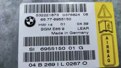 Second-hand car spare part electronic module for bmw serie 7 (e65/e66) 745i oem iam references 65776955150 695515001g 532221873