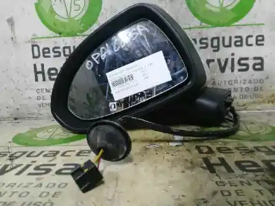 Peça sobressalente para automóvel em segunda mão espelho retrovisor esquerdo por opel corsa d 1.3 16v cdti referências oem iam 