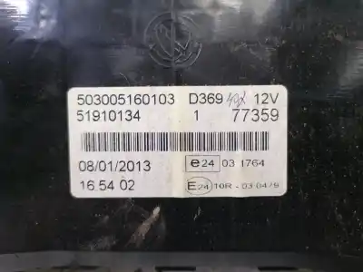 Second-hand car spare part dashboard for fiat doblo ii cargo (263) 1.3 16v jtd cat oem iam references 503005160103 77359 51910134