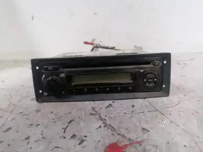 Second-hand car spare part audio system / radio cd for fiat doblo ii cargo (263) 1.3 16v jtd cat oem iam references 7649354516