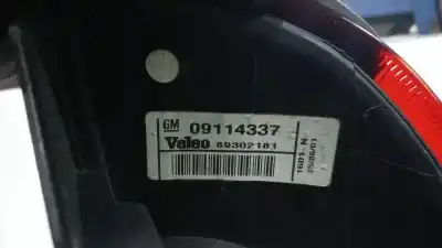 Автозапчасти б/у правый задний фонарь за opel corsa c (x01) 1.4 twinport (f08, f68) ссылки oem iam 09114337  89302181