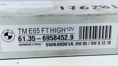 Second-hand car spare part electronic module for bmw serie 7 (e65/e66) 745i oem iam references 613569584529 tme65fthigh 5wk48001a
