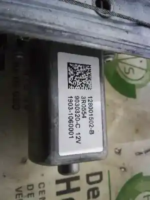 Second-hand car spare part driver left window regulator for renault clio iv dynamique oem iam references 128001502b 9030320c 3r0554