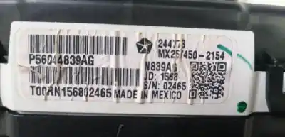 Peça sobressalente para automóvel em segunda mão quadrante por dodge journey 2.0 16v crd cat referências oem iam 24477b  24477b