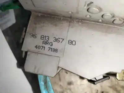 Автозапчастина б/у замок дверей заднього лівого для citroen c6 (td_) 2.7 hdi посилання на oem iam 9681336780  