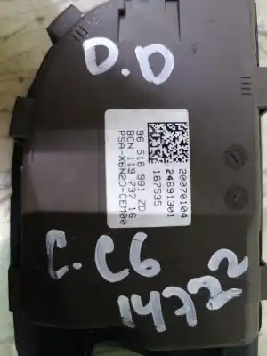 Автозапчастина б/у многофункційне управління для citroen c6 (td_) 2.7 hdi посилання на oem iam 96516981zd  