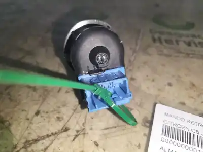 Second-hand car spare part rearview side mirror switch for citroen c6 (td_) 2.7 hdi oem iam references 185526  