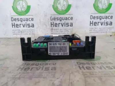 Second-hand car spare part fuse box unit for citroen c6 (td_) 2.7 hdi oem iam references 9663510280  