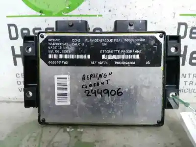 Peça sobressalente para automóvel em segunda mão centralina de motor uce por citroen berlingo 1.9 d multispace referências oem iam 9650359580