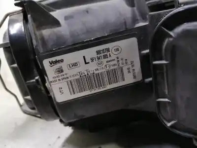 Second-hand car spare part left headlight for seat leon (5f1) style oem iam references 90010798 5f1941005a 90010798
