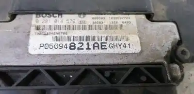 Second-hand car spare part ecu engine control for dodge journey 2.0 16v crd cat oem iam references 0281014579  p05094821ae