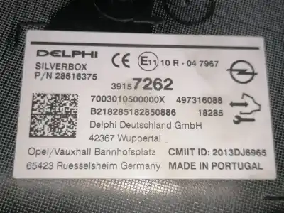 Автозапчастина б/у аудіо система / радіо cd для opel astra k lim. 5türig 1.4 16v sidi turbo посилання на oem iam 39157262 7003010500000x 28616375 Автозапчастина б/у аудіо система / радіо cd для opel astra k lim. 5türig 1.4 16v sidi turbo посилання на oem iam 39157262 7003010500000x 28616375