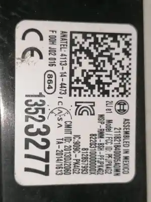 Автозапчасти б/у электронный модуль за opel astra k lim. 5türig 1.4 16v sidi turbo ссылки oem iam 13523277  