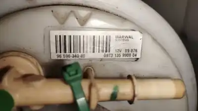 Peça sobressalente para automóvel em segunda mão boia / bomba combustível por citroen jumpy ii (vf7) 1.6 hdi 90 16v referências oem iam 9659634080  