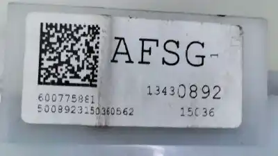 Peça sobressalente para automóvel em segunda mão quadrante por opel meriva b 1.6 cdti dpf referências oem iam 13430892 5008923150360562 600775861