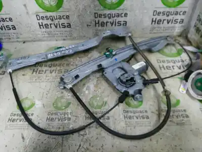 Peça sobressalente para automóvel em segunda mão elevador de vidros dianteiro direito por renault clio iii 1.5 dci diesel referências oem iam 400857