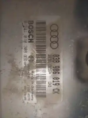 Second-hand car spare part ecu engine control for audi a3 (8l) 1.9 tdi oem iam references 038906019ck  0281010308