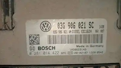 Second-hand car spare part ecu engine control for seat leon (1p1) reference oem iam references 03g906021sc 1039s23143 0281014422 Second-hand car spare part ecu engine control for seat leon (1p1) reference oem iam references 03g906021sc 1039s23143 0281014422