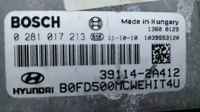 Автозапчасти б/у блок управления двигателем за hyundai i30 1.6 crdi cat ссылки oem iam 0281017213 1039s53120 391142a412