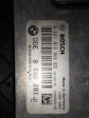 Second-hand car spare part ecu engine control for bmw serie 1 berlina (e81/e87) 116d oem iam references 0281016068 030365542 850628101