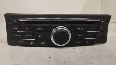 Second-hand car spare part audio system / radio cd for citroen c-elysée 1.2 12v vti oem iam references 98134281zd00
