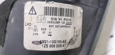 Second-hand car spare part left headlight for ford s-max (ca1) 2.0 tdci cat oem iam references 6m2113d155ae 1zs00925041 6m2113d155ae