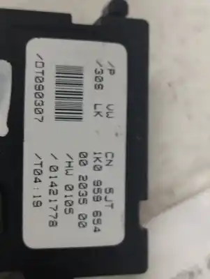 Second-hand car spare part electronic module for seat altea (5p1) 1.9 tdi oem iam references 1k0959654 01421778 00203500