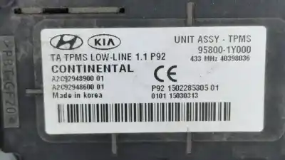 Автозапчасти б/у электронный модуль за kia picanto 1.0 cat ссылки oem iam 958001y000  