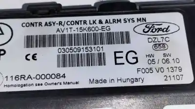 Автозапчасти б/у электронный модуль за ford fiesta (ccn) 1.0 ecoboost cat ссылки oem iam av1t15k600eg 116ra000084 030509153101