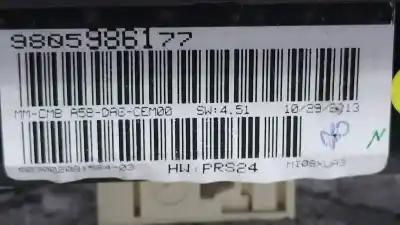 Автозапчастина б/у панель інструментів для citroen c3 picasso exclusive посилання на oem iam 9805986177 mi08xua3 555002081400