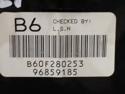 Peça sobressalente para automóvel em segunda mão quadrante por chevrolet aveo ls referências oem iam 96859185 3420f24aj544 b60f280253