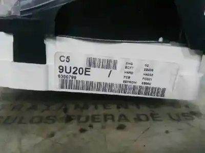 Peça sobressalente para automóvel em segunda mão quadrante por nissan note (e11e) tekna referências oem iam 9u20e  6300799