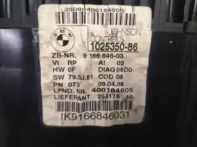 Peça sobressalente para automóvel em segunda mão quadrante por bmw serie 3 touring (e91) 320d referências oem iam ik9166846031 91684603 102535086