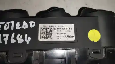 Peça sobressalente para automóvel em segunda mão comando de sofagem (chauffage / ar condicionado)  por seat toledo (kg3) reference referências oem iam 6p0820045h se26180228 e11363022