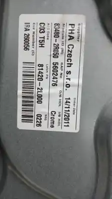 Автозапчасти б/у задний правый стеклорегулятор за hyundai i30 1.6 crdi cat ссылки oem iam 834802r050 814202l000 5602476