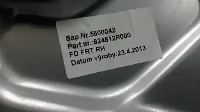 Second-hand car spare part passenger side right window regulator for hyundai i30 (fd) 1.6 crdi oem iam references 824812r000 824602r000 5600042